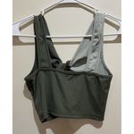 Lot Of 2 Sleeveless Crop Tops ~ Size Medium, Ivory & Green Photo 8