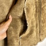 Gloria Vanderbilt Women’s Brown Faux Fur Coat Vintage Mob Wife Glam Size Medium Photo 4