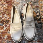 Madden Girl  Heather Chunky Loafer Color Bone Pu Cream  8.5 NWOT Photo 3