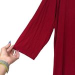 Maurice's  24/7 4X Red Cutout Long Sleeve Sheath Shift Dress Office Career Work Photo 3