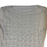 Sheer Pearl Rhinestone‎ Embellished Long Sleeve Dress Party Cocktail M* White Size M Photo 3