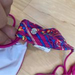Billabong  Sz M Pink and blue bikini top #beachwear Photo 1
