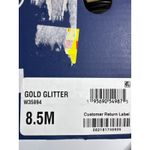 White Mountain Brand New  Footbeds Women's 8.5M Gold Glitter Slip On Sandals Photo 7