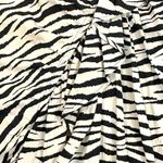 ALC Frank A.L.C. Metz Silk Midi Ruffle Skirt in Zebra Print Size 4 Revolve Photo 7