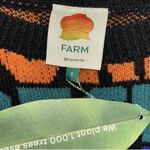 Farm Rio  Printed Wool Blend Oversized
Sweater(Size Small) Photo 3