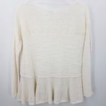 Free People Free‎ People Kristobel Embroidered Sweater Ivory XS Photo 2