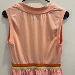 FP Movement You Got Served Peach Pink Pleated Mini Tennis Dress Sporty Sz Large Photo 6