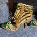 L.A.M.B. By Gwen Stefani Women’s Brook Strappy Peep Toe Sandal Heels ( 7.5‎ ) Photo 8