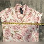 Laura Ashley Women’s NWT Pink  Lauren Ashley PJ Top Photo 4