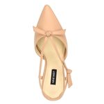 Nine West  Women's Ruze Stiletto Heel Dress Slingback Pumps- Size 8- Light Pink Photo 1