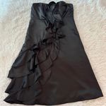 The Limited  Event Black Strapless Ruffle Cocktail Dress Women’s 2 – Formal LBD Photo 10