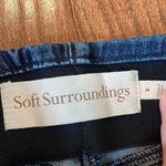 Soft Surroundings blue pull on skinny jeans size 6 Photo 5