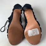 Saks 5th Avenue Gray Saks Fifth Y2K Caged Suede Heel Womens Shoes Sz 7 Black Clubwear Date Edgy Photo 9