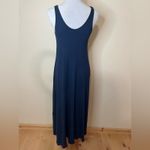3.1 Phillip Lim  navy blue maxi tank dress MEDIUM Photo 6