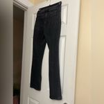 Abercrombie & Fitch A&F Skinny High Rise Vent Hem Jeans Black Photo 6