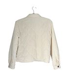 Bella Dahl Anthro Two Pocket Cropped Quilted Jacket Cream Size XS Spring preppy Photo 4
