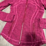 Lululemon ‎ pink Define Diamond Jacquard Berry Rumble Jew Magenta jacket size 4 Photo 4