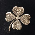 Vintage Pave Silvery Brooches Silver Photo 4