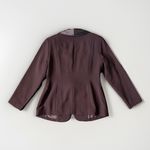 Donna Vinci Couture Brown 2pc Skirt Suit Blazer 10 Elegant Church Formal Photo 4