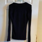 Donna Karan  Elegant Black Women's Tunic Sweater Photo 2