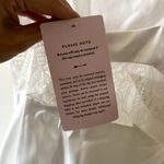 Sachin + Babi  Jane Strappy Sheer Lace Cutout Satin Midi ivory dress size 6 UB Photo 4