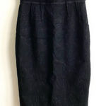 Dolce & Gabbana  Black Lace Pencil Skirt Small 4 Photo 0