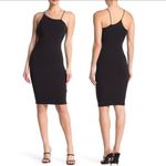 Good American  The 90s Asymmetrical Bodycon Dress Photo 1