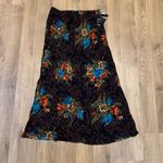 CLLA VTG NWT grandma core piarier Skirt Adult XLarge Floral Acetate Long Pull Photo 0