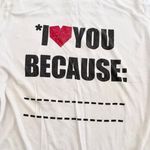 ZARA “I Love You” Logo Silky Soft Top Size M Photo 2