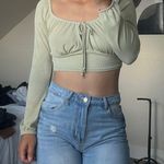 Boohoo Green Long Sleeve Photo 1