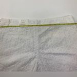 Elle  White Embroidered Flower Chino Short Size 10 NWT Photo 10