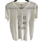 Victoria's Secret Victoria’s Secret Sport "Sweat Like An Angel" Short Sleeve T-Shirt Size M NWOT Photo 0