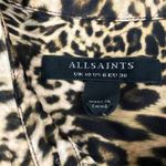 AllSAINTS Inez Kiku Cheetah Print Button Down Shirt Photo 10