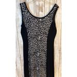 Milano Black White Abstract Print Maxi Dress Photo 6