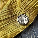 Reversible Jacket Crushed Silk ? Vintage Magic L/XL Green Size L Photo 9