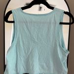 Aerie Light Blue Sleeveless Crop Top Photo 2