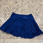 Women’s Royal Blue Pleated Goldhinge Mini Skirt Size XS Photo 1