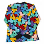 Disneyland Resort Mickey Mouse Balloons Long Sleeve Crewneck Shirt - Size XS Photo 5