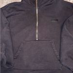 Set Active  quarter zip black sweatshirt Photo 0