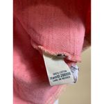 L.L. Bean‎ Womens Sweater Top Roll Tab Sleeve Cotton Heathered Pink Size XL Photo 4