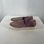 J/Slides NYC Satin‎ Slip On Platform Sneaker in Pink Size 9 Photo 1