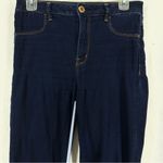 American Eagle Outfitters Super Super Stretch High Waist Jegging 2 Short Blue Photo 2