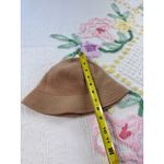 Wool Cloche‎ Hat Womens Tan Beige Vintage Style Soft Warm Fall Winter Photo 4