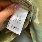 MOTHER The Fly Away Denim Jacket in Tropical Camo XS Photo 10