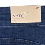 NYDJ Ella Denim Shorts Womens 8P Dark Wash Lift Tuck Technology Arise Photo 4