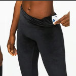 Lululemon  Wunder Lounge High-Rise Tight 28" *Velvet
Black size 12 Photo 3