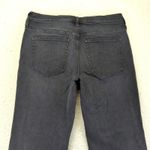 J.Crew Mid Rise 90s Classic Straight Jeans Black Dark Gray Wash Denim Womens 30 Photo 4