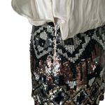 Parker  Womens Short Mini Silk Dress Sequin Sleeveless Formal Women Size XS‎ Photo 4
