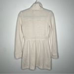 Telluride Clothing Co Wool Blend Asymmetrical Zip Coat Jacket Ivory Sz XS Photo 1
