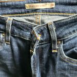 Levi's 721 High Rise skinny Blue Jeans with Distressed Details Photo 2